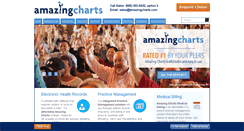 Desktop Screenshot of amazingcharts.com